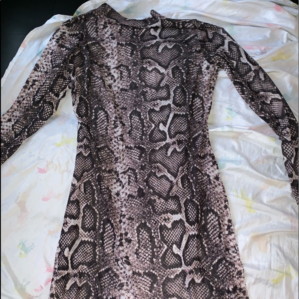 Snakeskin Dress